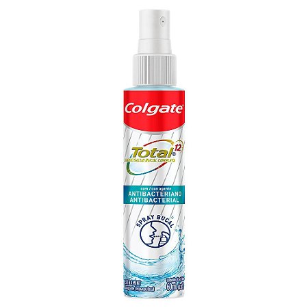 Enxaguante Antisséptico Bucal Colgate Total 12 Spray 60ml