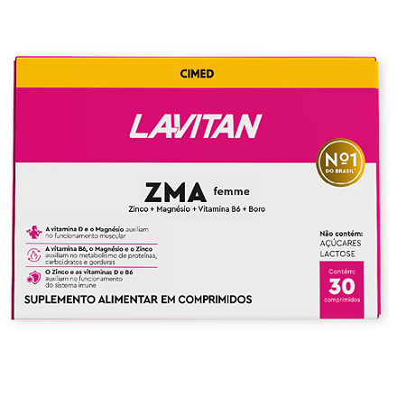 Lavitan Testo Femme Performance 30 Comprimidos - 1 UNIDADE