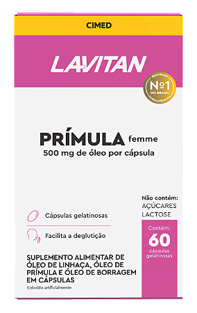 Lavitan Primula Femme 60 caps