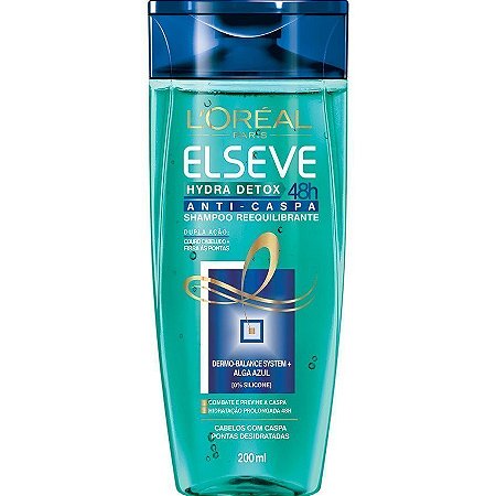 Shampoo Elséve Hydra Detox 200ml - L'oréal