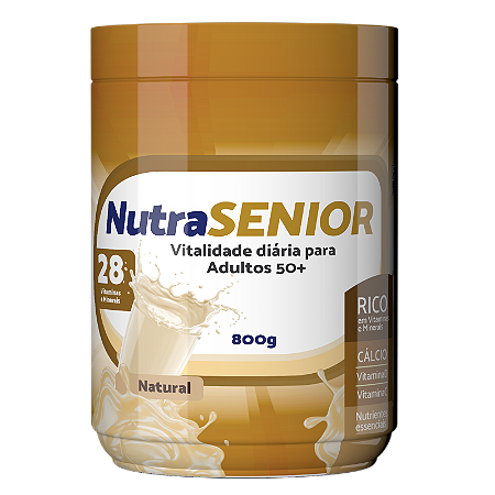 Nutra Senior Suplemento Alimentar 50+ Sem Sabor 800G
