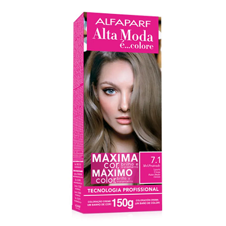 Tintura  ALTA MODA 7.1 LOURO CINZA