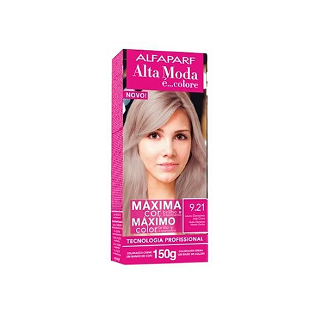Tintura Alta Moda 9,21 Louro Clarissimo 150g