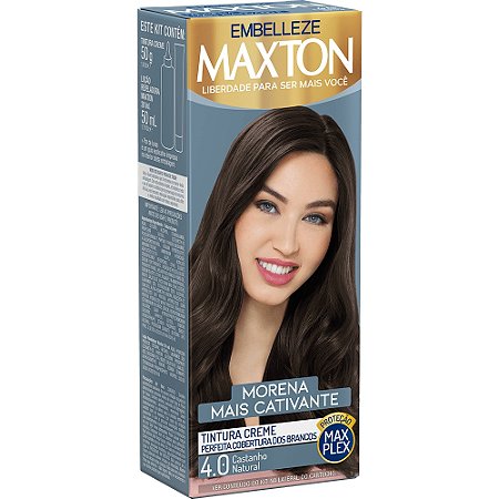 Tintura Maxton 4.0 Castanho Natural