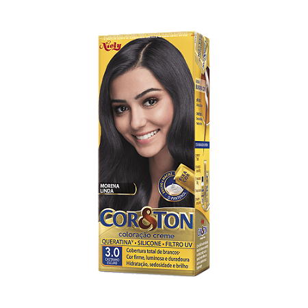 Tintura Cor & Ton 3.0 Castanho Escuro