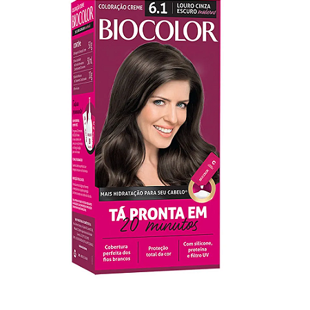 Tintura Biocolor 6.1 Louro Cinza