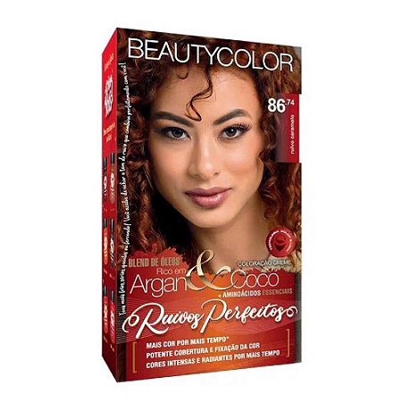 Tintura Beuty Color 86,74 Ruivo Caramelo [Especial]