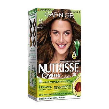 Tintura Nutrisse 60 Louro Escuro Aveia
