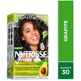 Tintura Garnier Nutrisse Creme 30 Grafite
