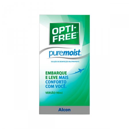 Solução de Limpeza Para Lentes de Contato Opti-Free Com 90ml
