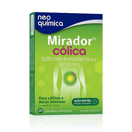 Mirador Cólica 20 Comprimidos