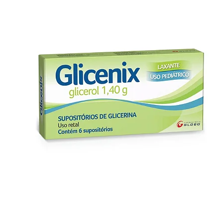 Glicenix 1,37G 6 Supositorios Uso Pediátrico