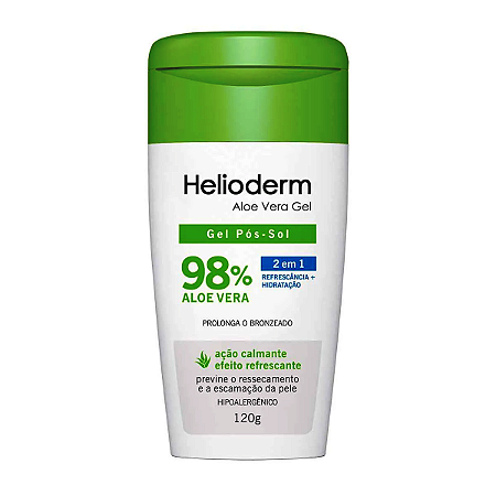 Gel Pós-Sol 98% Aloe Vera 120g - Helioderm