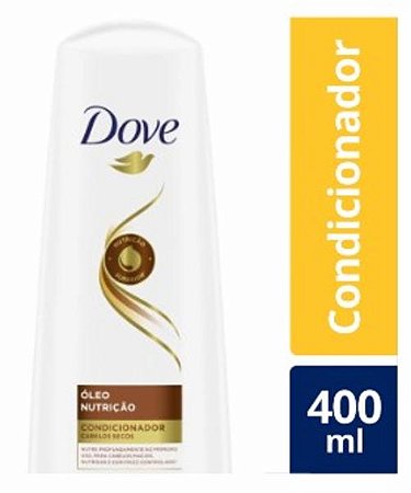 CONDICIONADOR DOVE ÓLEO DE NUTRIÇÃO COM 400ML