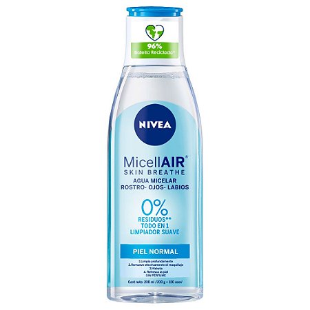 Água Micelar Nivea Solução De Limpeza 7 Em 1 200ml