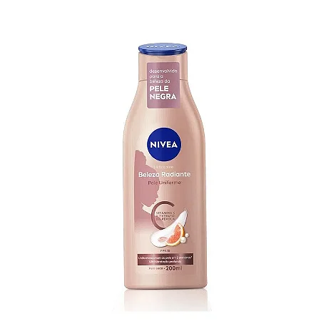 LC NIVEA UNIFORME PEL NEGR 200ML