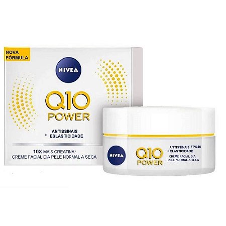 Creme Facial Dia Q10 Power Antissinais- Fps 30 Nivea