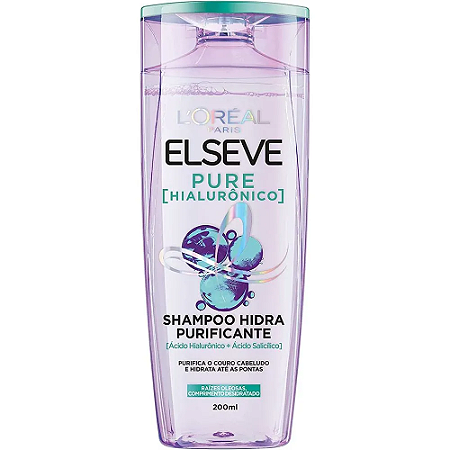 Elseve Pure Hialurônico Shampoo - 200ml