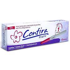 TESTE DE GRAVIDEZ CONFIRA PRATIC CANETA C/1 SANFARMA