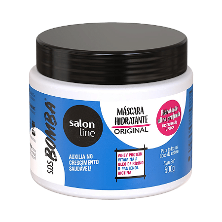 Máscara Hidratante salon Line S.O.S Bomba 500g