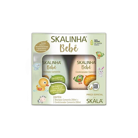 Shampoo+Condicionador Skalinha Camomila 200Ml