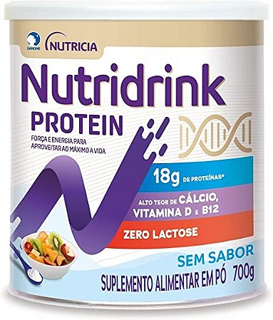 NUTRIDRINK PROTEIN PO SEM SABOR 700G