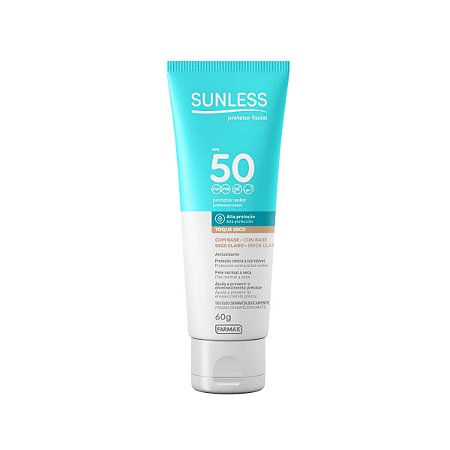 PROTETOR SOLAR FACIAL SUNLESS COR BRONZE FPS50
