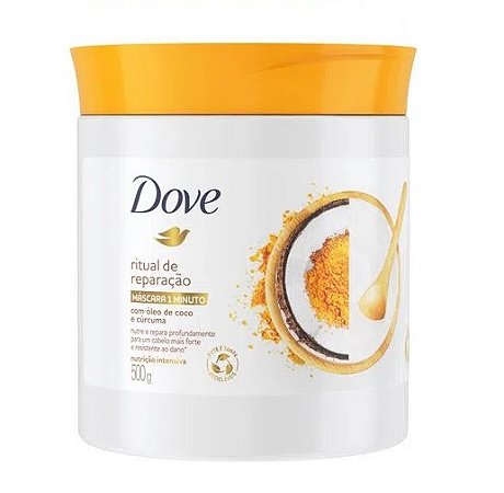 MÁSCARA 1 MINUTO DOVE COCO 500G