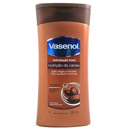 Loção Hidratante Vasenol Cacau 200ml