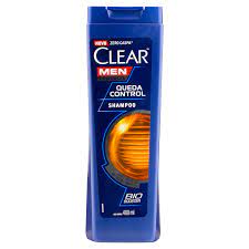 SHAMPOO ANTICASPA CLEAR MEN QUEDA CONTROL COM 400ML