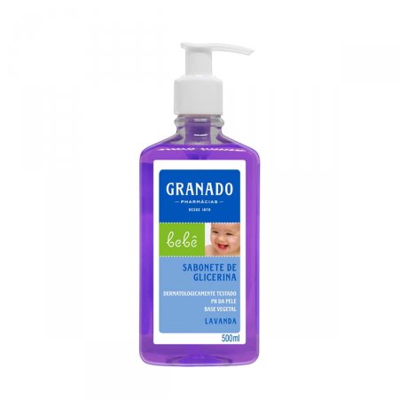 Sabonete Líquido Granado Bebê Lavanda com 500ml