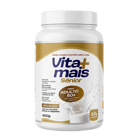 Vita Mais Senior Suplemento em Pó 400g Sem Sabor