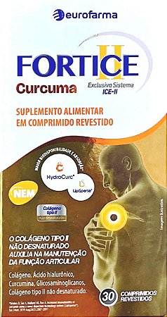FORTICE COM CURCUMA SUPLEMENTO ALIMENTAR C/30 CP