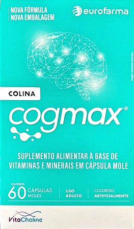 Cogmax Colina Suplemento Alimentar 60 Cps