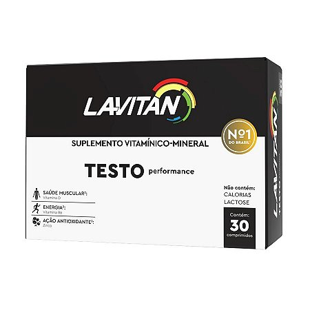 Lavitan Testo Performance 30 Comprimido - Cimed
