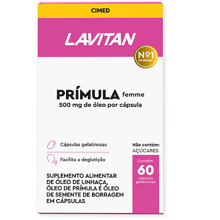Lavitan Primula Femme 60 caps