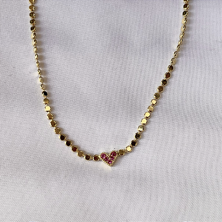 Choker Coração Apaixonado