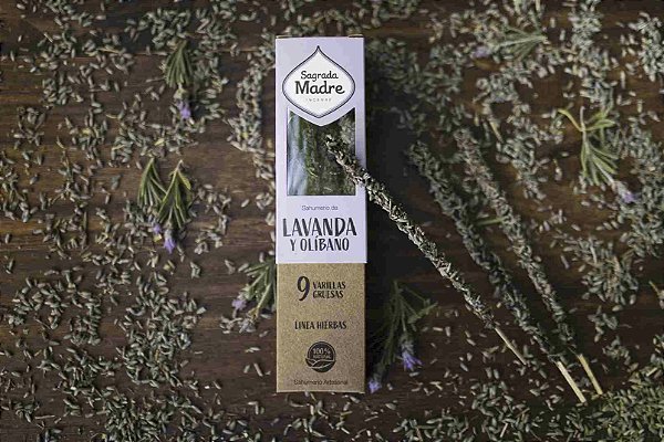 Incenso SM Hierbas: Lavanda e Olíbano