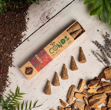 Incenso SM Conos: Pachouli e palo santo