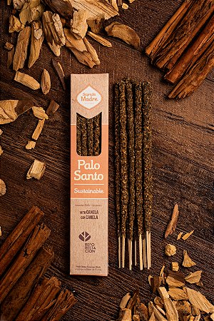 Incenso Sagrada Madre: Palo Santo com Canela