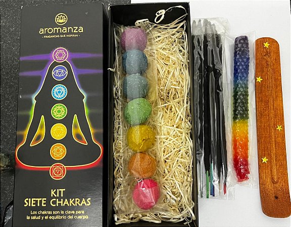 Kit de Incensos Aromanza 7 Chakras