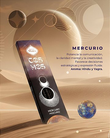 Incenso Sagrada Madre Cosmos Mercúrio