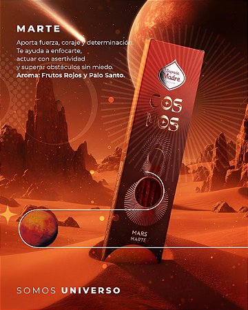 Incenso Sagrada Madre Cosmos Marte