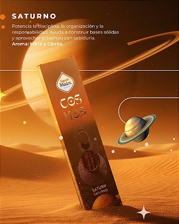 Incenso Sagrada Madre Cosmos Saturno
