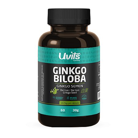 Ginkgo Biloba 60 Cápsulas