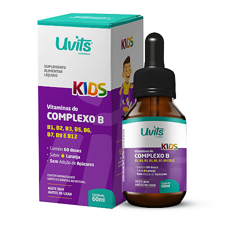 Complexo B Kids 60ml Uvits