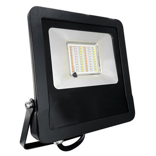REFLETOR LED 50W RGB C/ CONTROLE