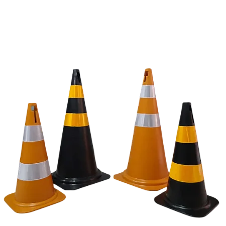 02. Cone Rígido para Sinalização e Segurança 75cm