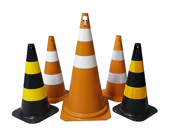 01. Cone para Sinalização e Segurança 50cm