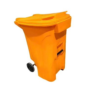 02. Carro Coletor 240 Litros com Rodas